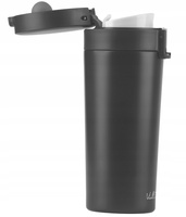 VIALLI KUBEK TERMICZNY PRÓŻNIOWY STAL KAWY HERBATY GORĄCE NAPOJE FUORI 400