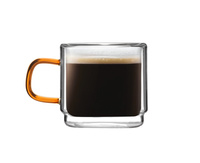 Komplet 2 szklanek z podwójną ścianką do espresso Amber 80 ml 8579