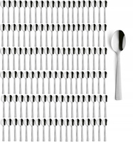 AMEFA PADOVA 60 łyżeczka do herbaty ciasta deserów zestaw dla 60 OSÓB tanie sztućce nierdzewne bez wzoru gładkie komplet bez niklu 18/0