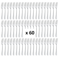 Sztućce AMEFA Baguette 60 widelec obiadowy stołowy komplet na 60 OSÓB gastronomiczne do restauracji kawiarni hotelu