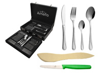 Sztućce Amefa 1414 Portland 65 sztuk na 12 osób w walizce + GRATIS NOŻE