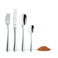 AMEFA BARCELONA 4 sztućce nierdzewne zestaw na 1 OSOBĘ  klasyczne ze wzorem bez niklu komplet 