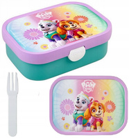 MEPAL lunchbox śniadaniówka dla dziecka dziewczynki pojemnik bento kanapki owoce warzywa Psi Patrol Girls Paw Patrol 750 ml bez BPA 